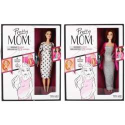 PROMO Lalka w ciąży Mama 29cm z niespodzianką MIX cena za 1 szt (499064 Mega Creative)