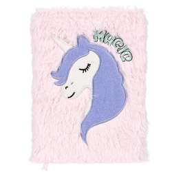 Notes pluszowy pastelowy Unicorn STARPAK (502156)