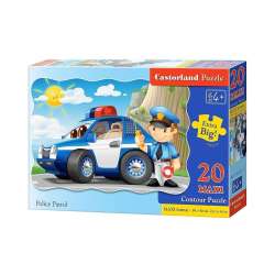 Puzzle 20 maxi - Police Patrol CASTOR (02252) - 1