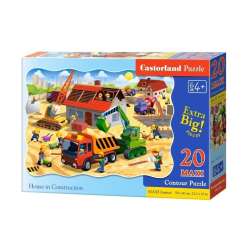 Puzzle 20 maxi - House in Construction CASTOR (GXP-642504)