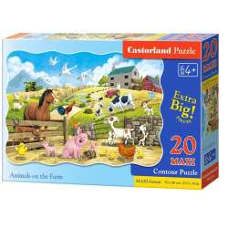 Puzzle 20 maxi - Animals on the Farm CASTOR (GXP-728597) - 1