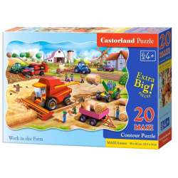 Puzzle 20 max - Work on the Farm CASTOR (GXP-728598) - 1