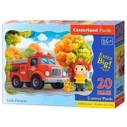 Puzzle 20 Little Fireman CASTOR