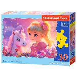Puzzle 30 Princess with Unicorn