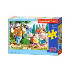 Puzzle 60 Trzy świnki CASTOR (06519)