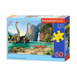 Puzzle 60 Świat Dinozaurów CASTOR (GXP-577220) - 1