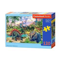 Puzzle 120 Dinosaur Volcanos CASTOR (GXP-577226) - 1