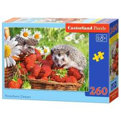 Puzzle 260 Strawberry Dessert CASTOR (GXP-651868) - 1