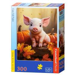 Puzzle 300 Cute Fall Piglet CASTOR