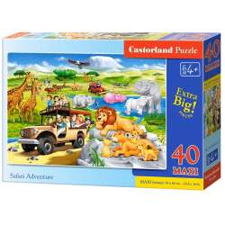 Puzzle 40 maxi - Safari Adventure CASTOR (GXP-703080) - 1