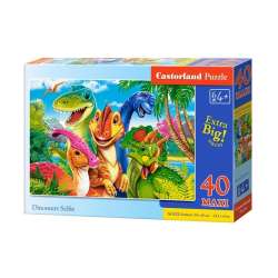 Puzzle 40 Dinosaurs Selfie CASTOR