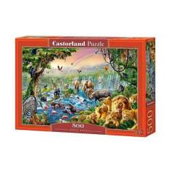 Puzzle 500 elementów Rzeka w dżungli (52141)