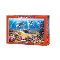 Puzzle 500 Dolphins Underwater CASTOR (GXP-604269) - 1