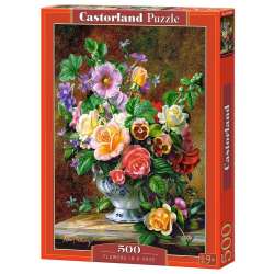 Puzzle 500 Kwiaty w wazonie CASTOR (GXP-626723)