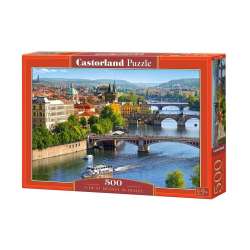 Puzzle 500 View of Bridges in Prague CASTOR (GXP-651312) - 1
