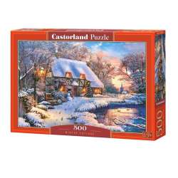 Puzzle 500 Winter Cottage CASTOR (GXP-703119) - 1