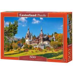 Puzzle 500 Zamke Peles Rumunia CASTOR (GXP-728508) - 1