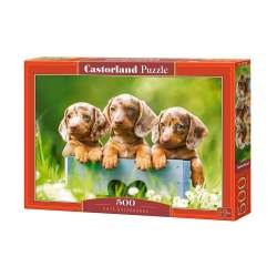 Puzzle 500 Cute Dachshunds CASTOR (GXP-818912) - 1