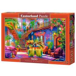 Puzzle 500 Parrots in Paradise CASTOR