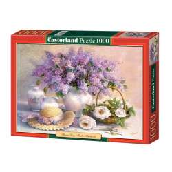 Puzzle 1000 Kwiaty i kapelusz CASTOR (GXP-508864) - 1