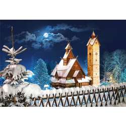 CASTOR PUZZLE 1000el KOŚCIÓŁEK WANG, POLSKA (102112) - 1