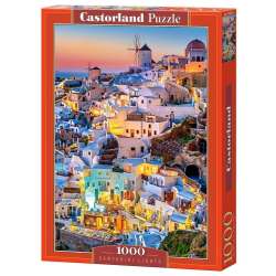 Puzzle 1000 Światła Santorini CASTOR (GXP-564588) - 1