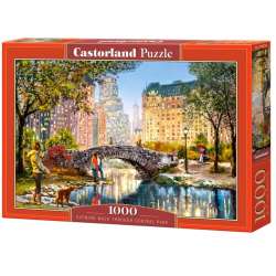 Puzzle 1000 Ewening Walk Central Park CASTOR (GXP-703098) - 1