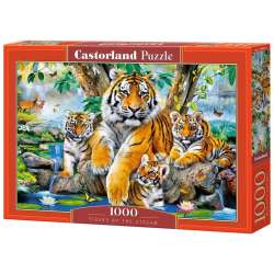 Puzzle 1000 Tigers by the Stream CASTOR (GXP-703078) - 1