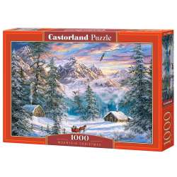 Castor puzzle 1000 el. Mountain Christmas (GXP-729779) - 1
