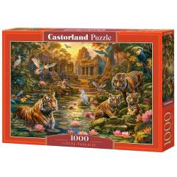 Puzzle 1000 elementów Tigers Paradise (GXP-916044) - 1