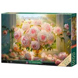 Puzzle 1000 Hot Summer Peonies CASTOR