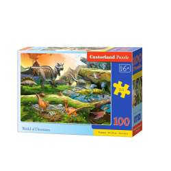 Puzzle 100 World of Dinosaurs CASTOR (GXP-703088) - 1