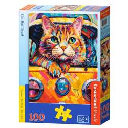 Puzzle 100 Cat Bus Travel CASTOR