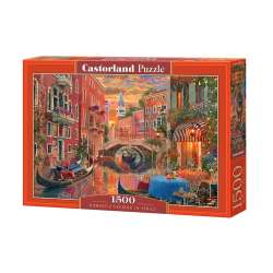 Puzzle 1500 Romantyczny wieczór w Wenecji CASTOR (GXP-817382) - 1