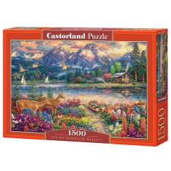 Puzzle 1500 Spring Mountain Majesty CASTOR (GXP-872608) - 1