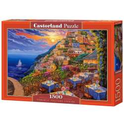 Puzzle 1500 elementów Romantyczny wieczór w Positano Włochy (GXP-916022)