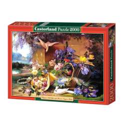 Puzzle 2000 Kwiaty CASTOR (GXP-505611) - 1