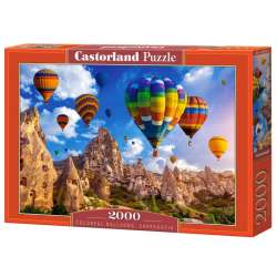 Puzzle 2000 elementów Kolorowe balony Kapadocja (GXP-872344) - 1