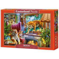 Puzzle 3000 Tigers Coming to Life CASTOR (GXP-703076) - 1