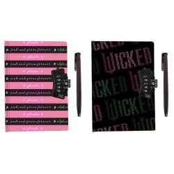 Pamiętnik na szyfr A5/80K Wicked mix