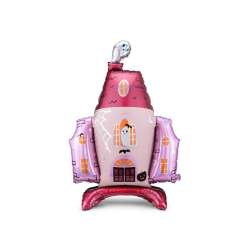 Balon foliowy Nawiedzony Dom 89,5x116,5cm - 1