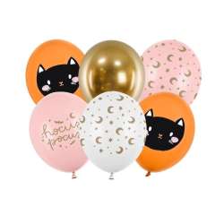 Balony Hocus Pocus 30cm 6szt - 1