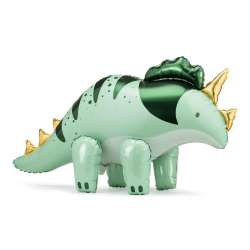 Balon foliowy Triceratops zielony 101x60.5cm
