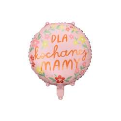 Balon foliowy Dla kochanej mamy 45cm - 1