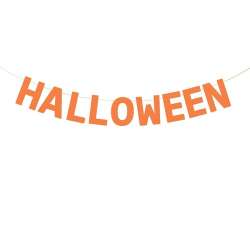 Baner Halloween 2,5m pomarańczowy - 1