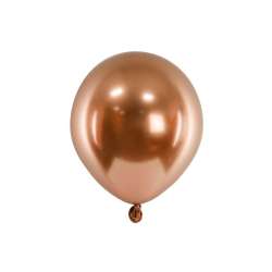 Balony Glossy miedziany 12cm 50szt - 1
