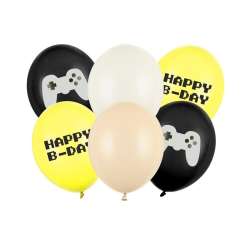 Balony Happy B-day 30 cm 6szt - 1