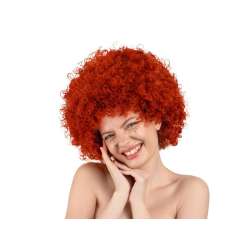 Peruka Afro ruda