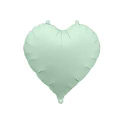 Balon foliowy Serce 45cm zieleń