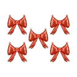 Balony foliowe do girland Kokardy 25,5x25cm 5szt